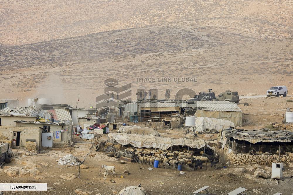 Army Razes South Hebron Structures - Palestine