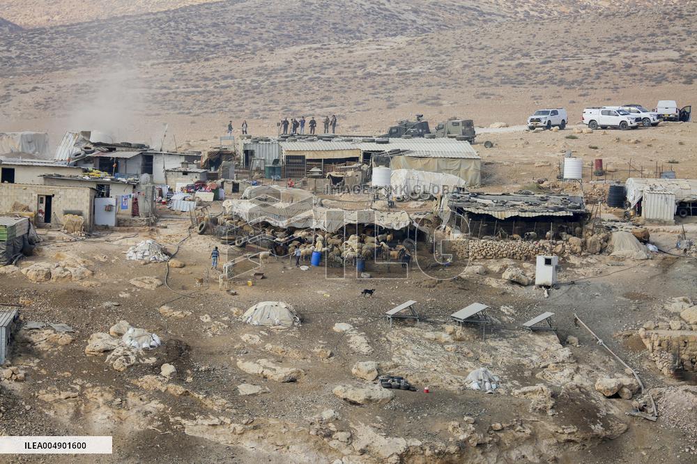 Army Razes South Hebron Structures - Palestine