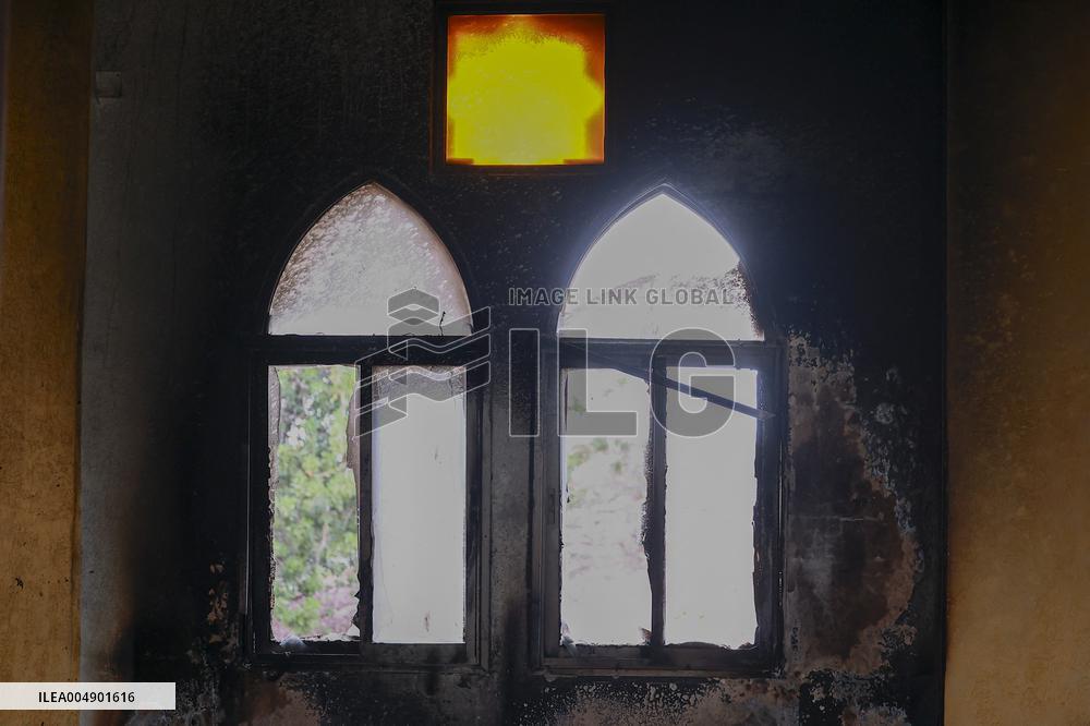 West Bank Mosque Arson Attack - Palestine