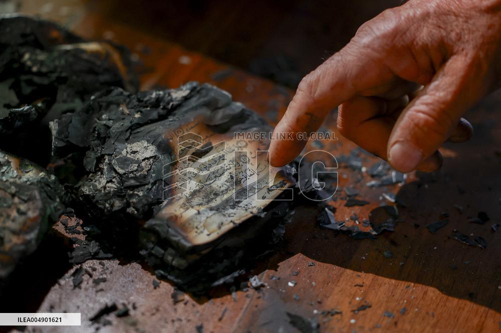 West Bank Mosque Arson Attack - Palestine