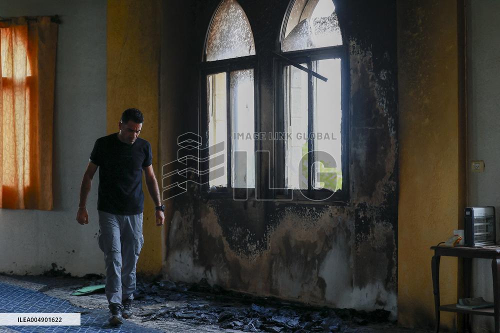 West Bank Mosque Arson Attack - Palestine