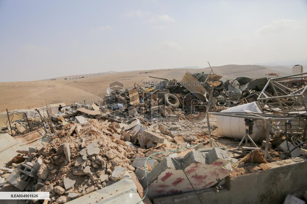 Army Razes South Hebron Structures - Palestine