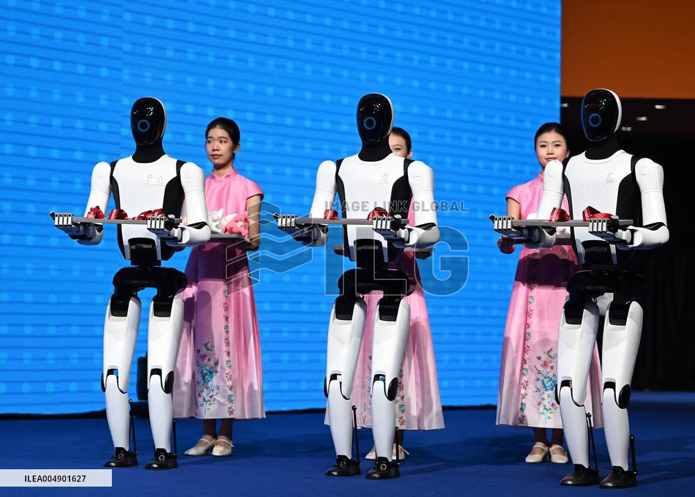 Humanoid Robot Appears At Boxing Awards - Shenzhen