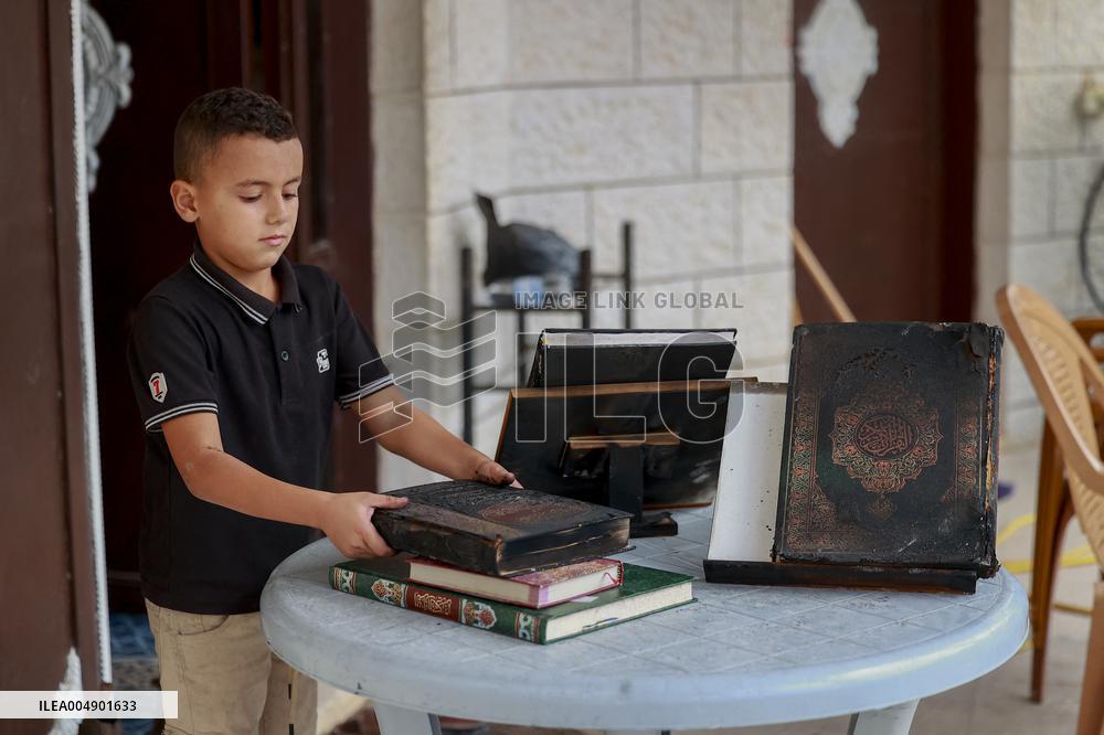 West Bank Mosque Arson Attack - Palestine