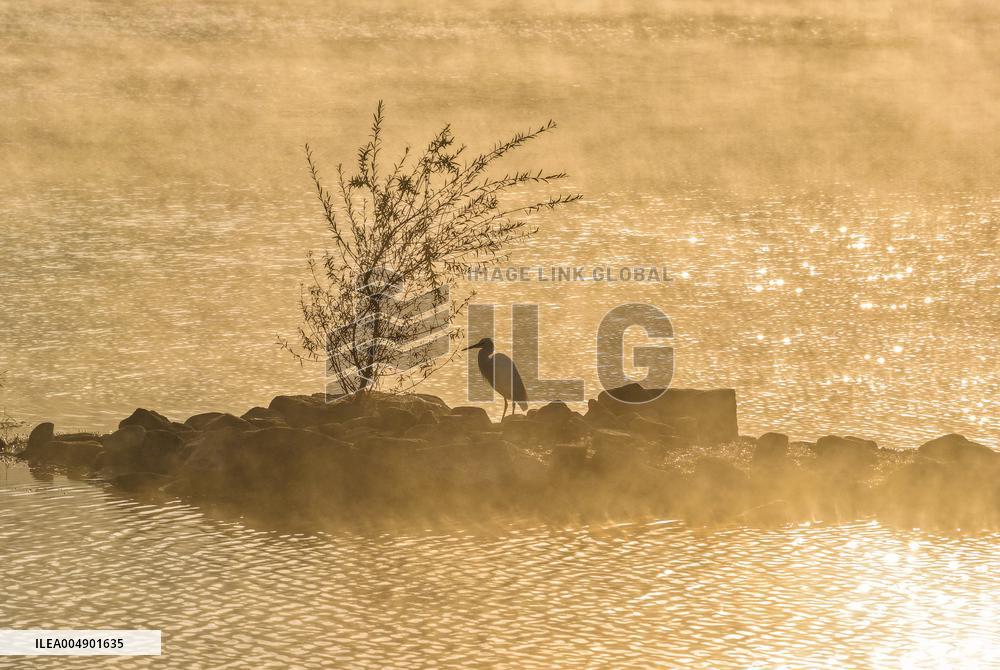 Morning Mist Creates Scenic Views In Yixian - China