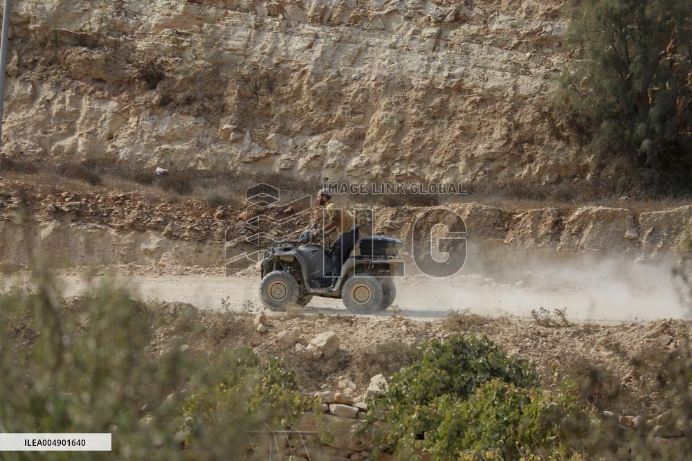 Palestinians Protest Against Israeli Settlers Near Hebron - Palestine