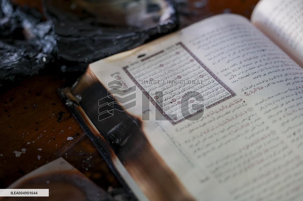 West Bank Mosque Arson Attack - Palestine