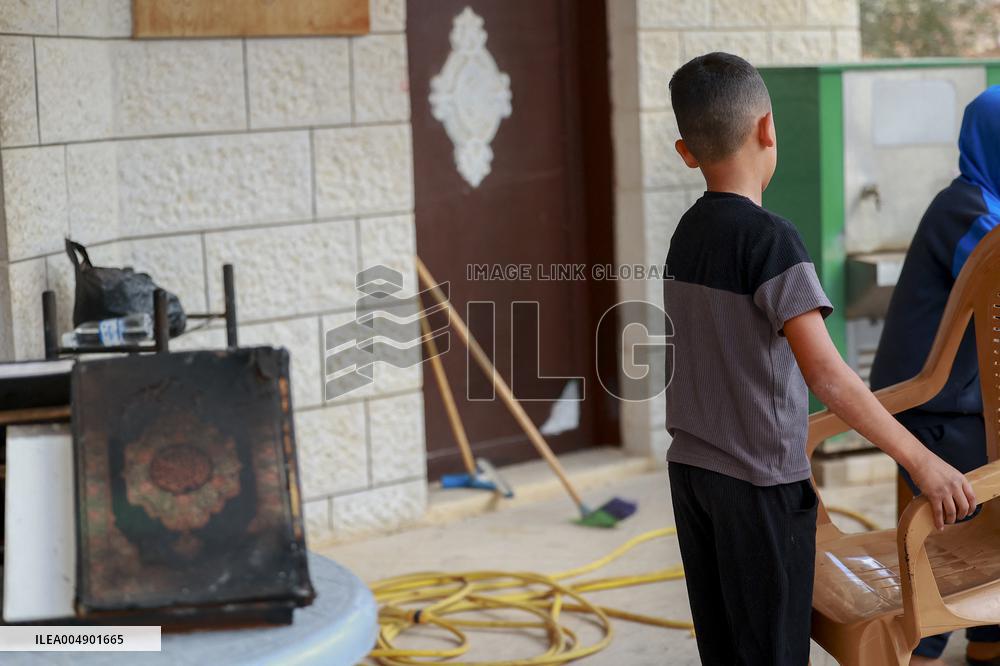 West Bank Mosque Arson Attack - Palestine