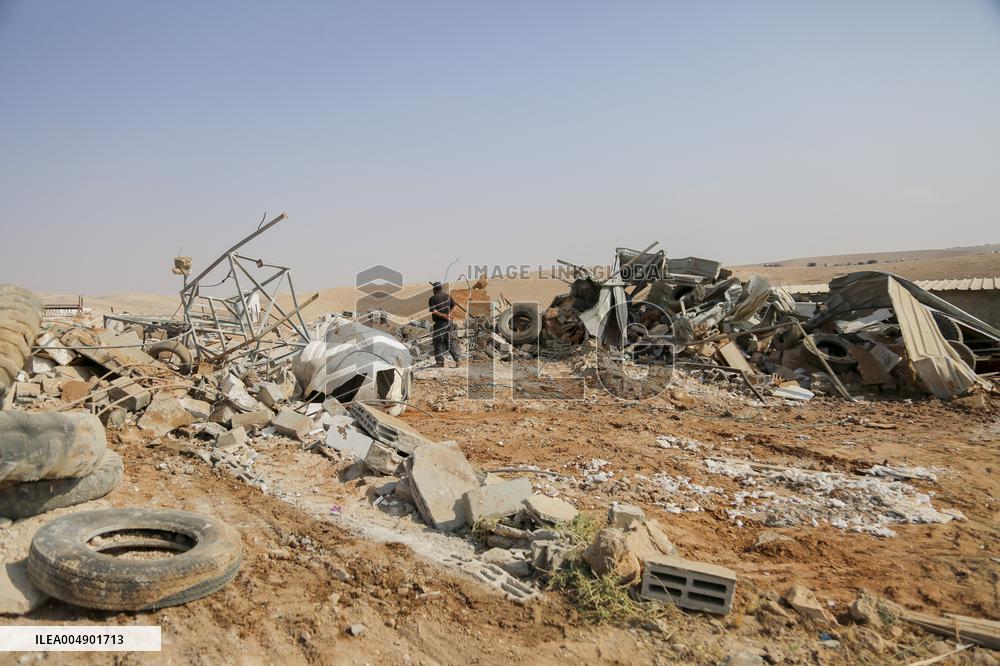 Army Razes South Hebron Structures - Palestine