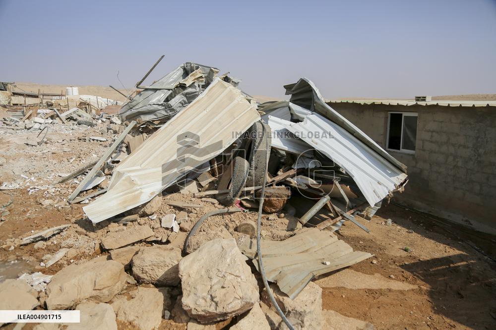 Army Razes South Hebron Structures - Palestine