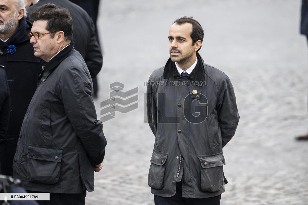 Georges-Francois Leclerc, Bruno Roger, Olivier Alexanian At Elysee Palace - Paris