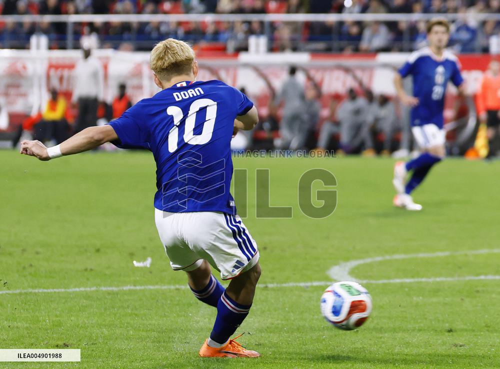 Football: Japan vs. Ghana