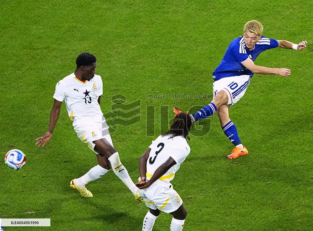 Football: Japan vs. Ghana