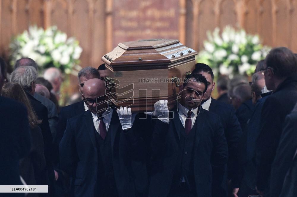 Louis Schweitzer Funeral - Paris