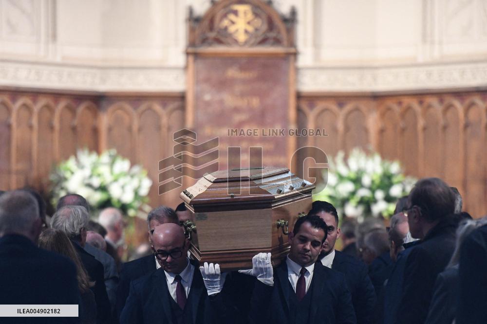 Louis Schweitzer Funeral - Paris