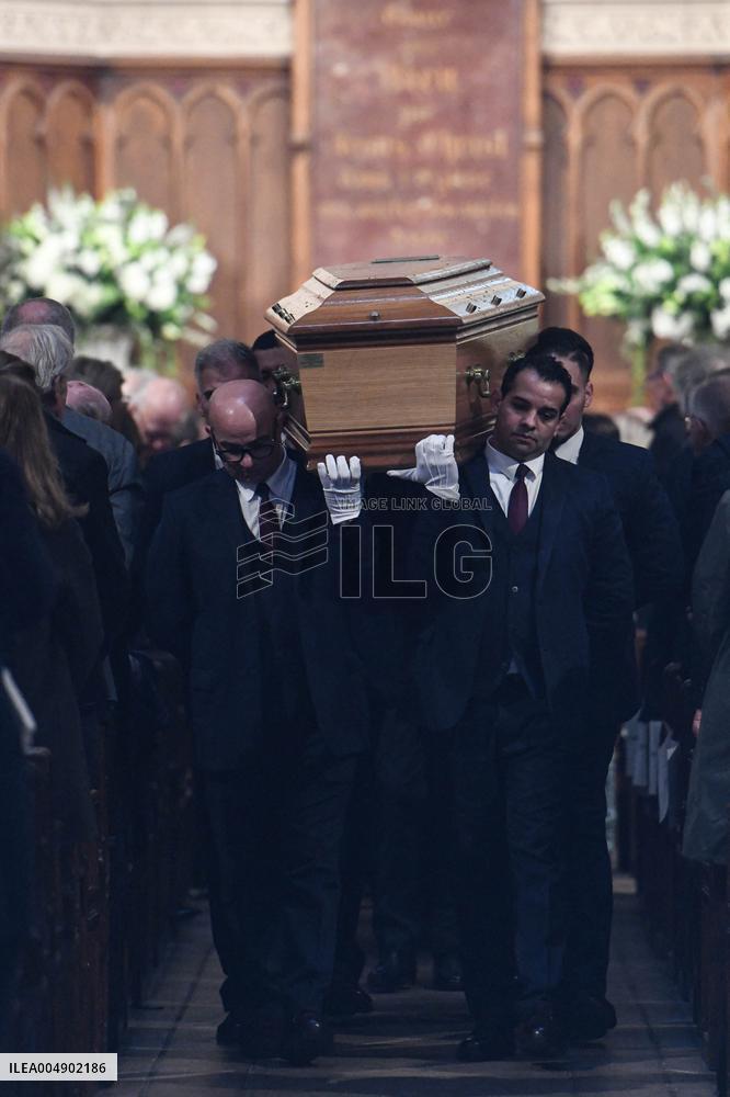 Louis Schweitzer Funeral - Paris