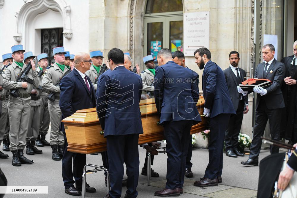 Louis Schweitzer Funeral - Paris