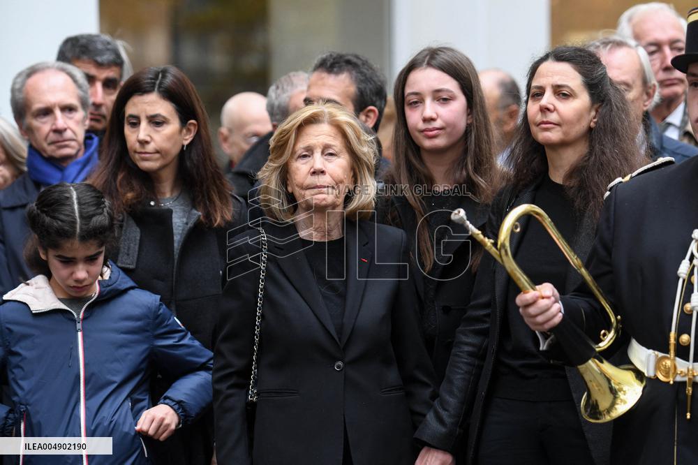 Louis Schweitzer Funeral - Paris