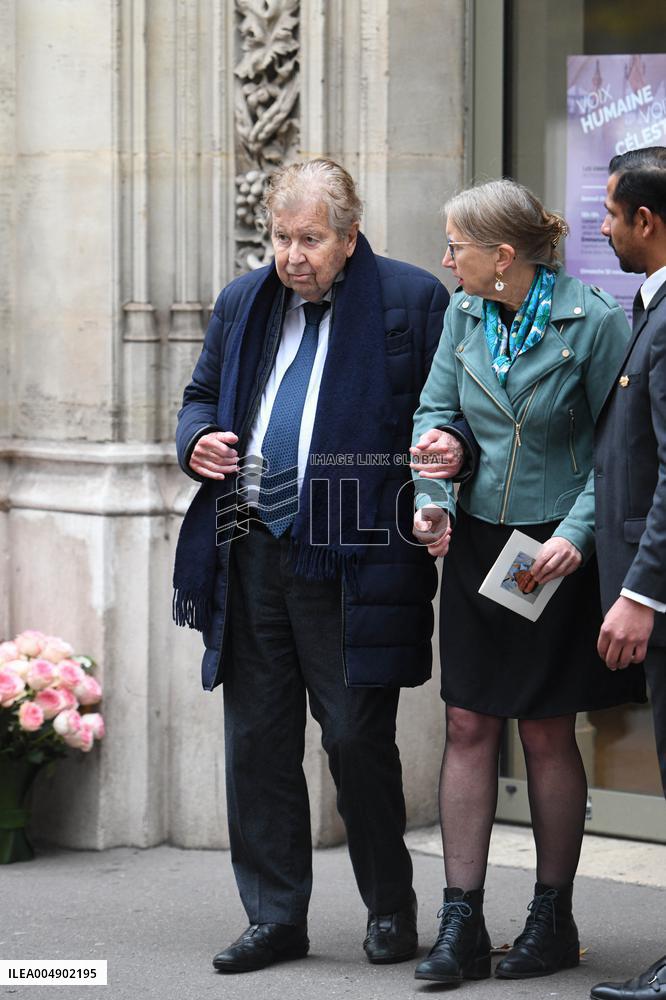 Louis Schweitzer Funeral - Paris
