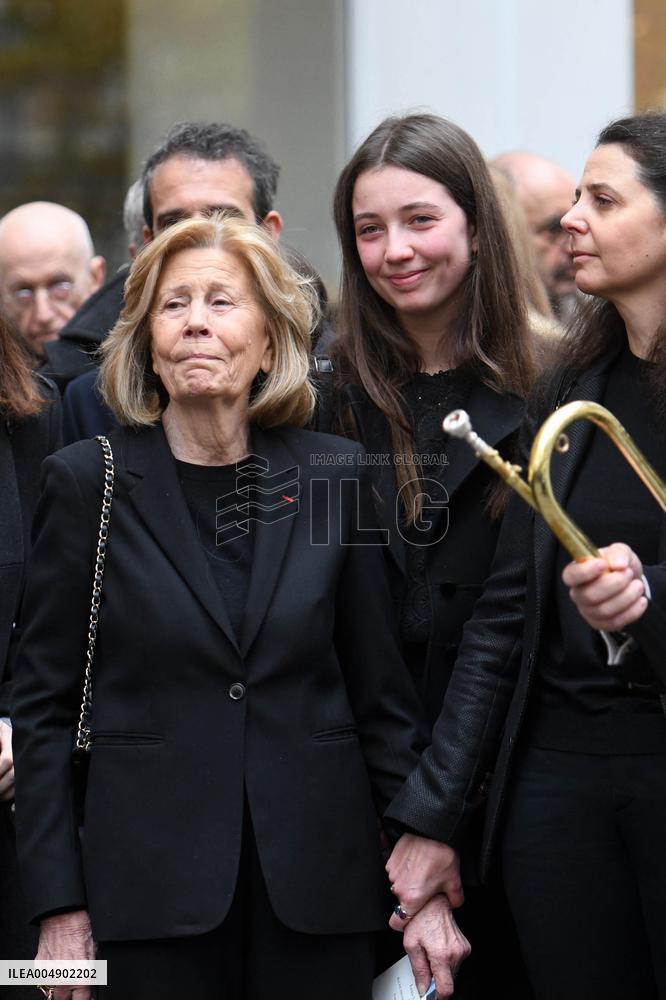Louis Schweitzer Funeral - Paris