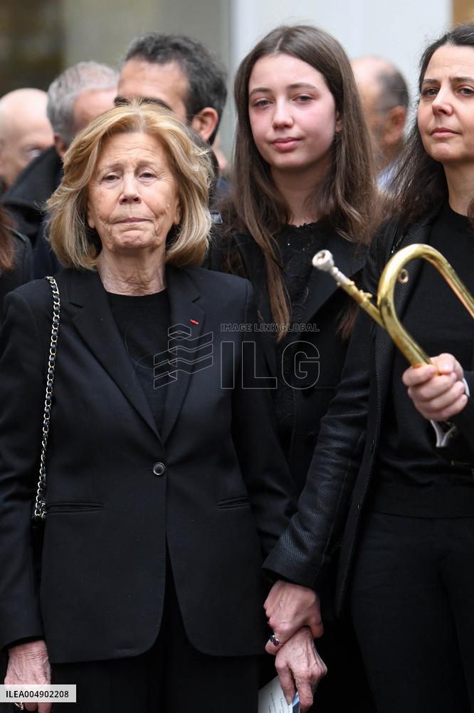 Louis Schweitzer Funeral - Paris