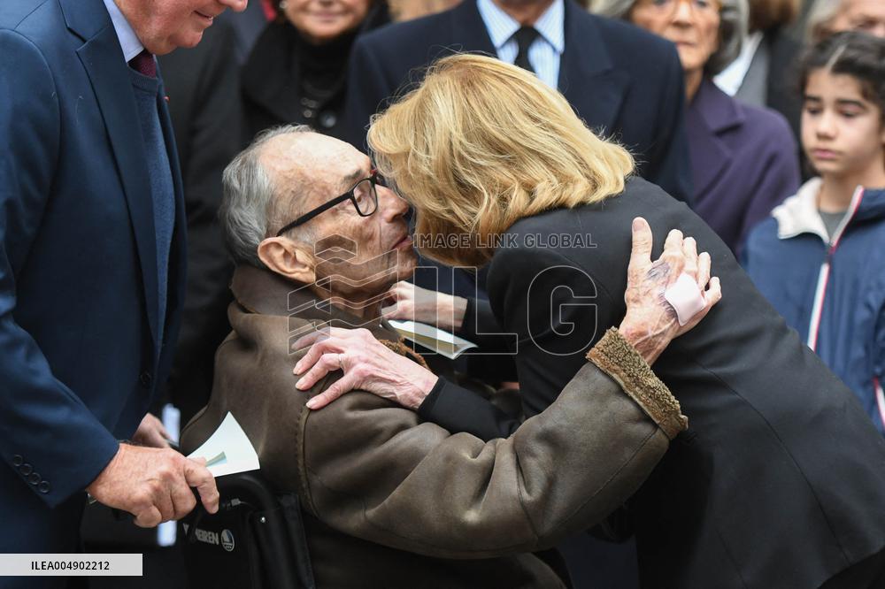 Louis Schweitzer Funeral - Paris