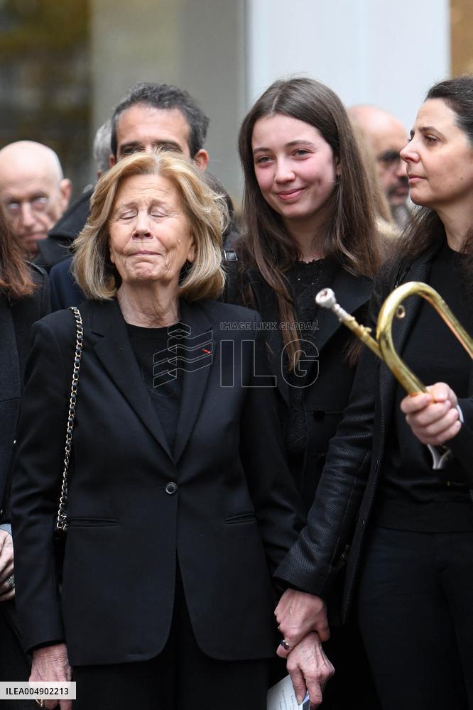 Louis Schweitzer Funeral - Paris