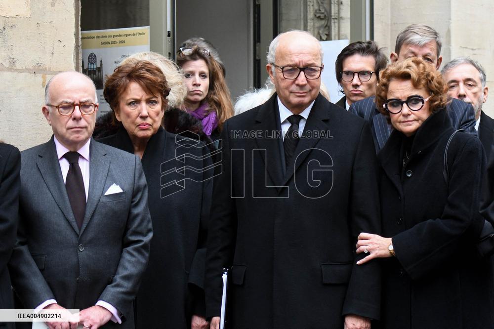 Louis Schweitzer Funeral - Paris