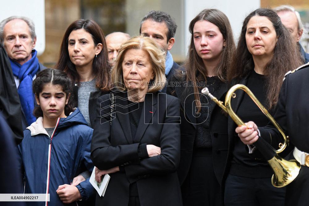 Louis Schweitzer Funeral - Paris