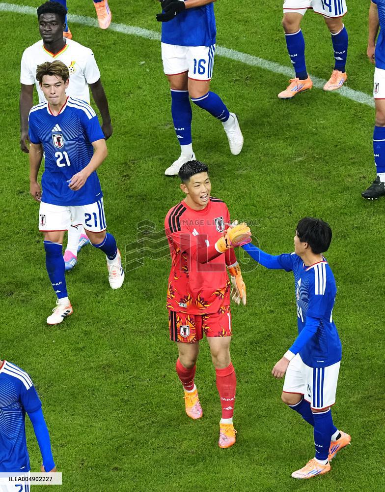 Football: Japan vs. Ghana