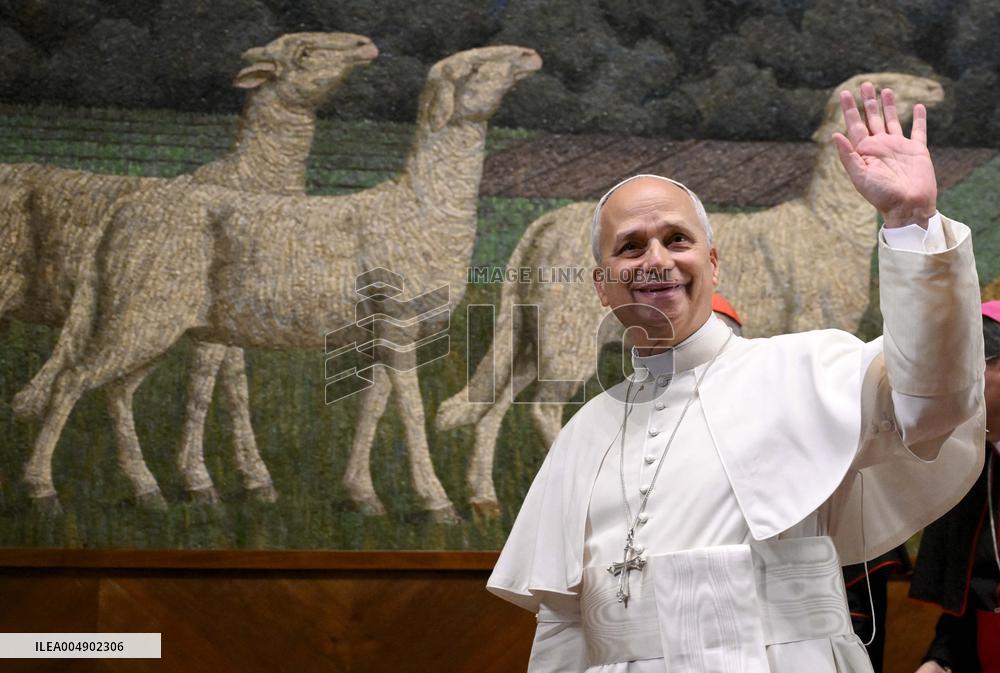 Pope Leo XIV visits the Pontifical Lateran University - Rome