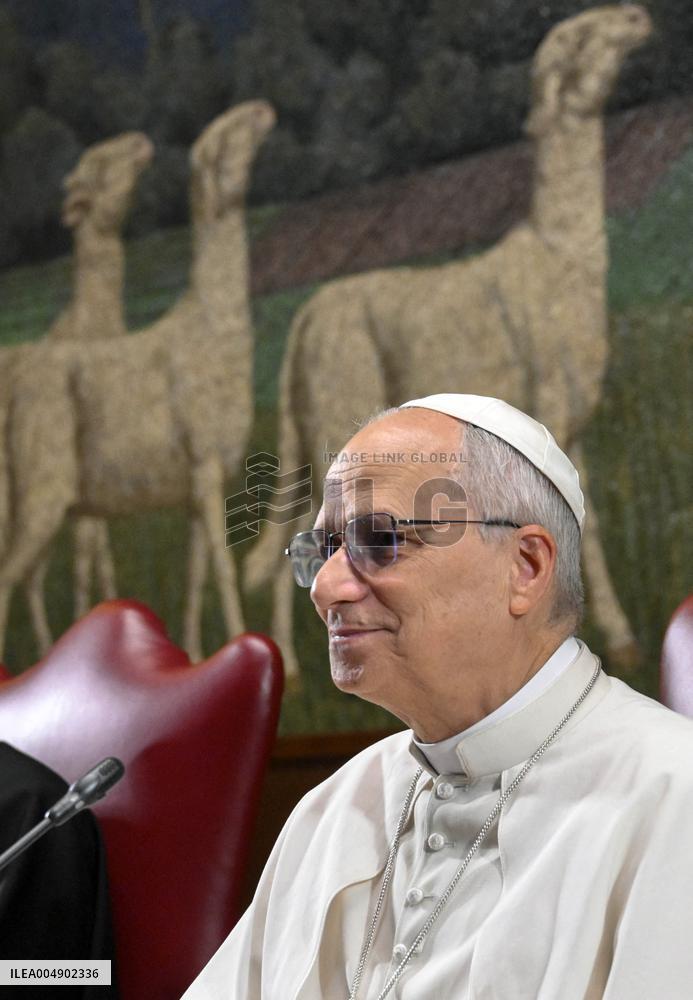 Pope Leo XIV visits the Pontifical Lateran University - Rome