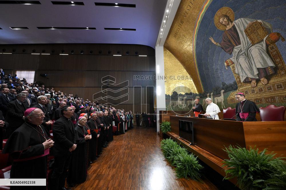 Pope Leo XIV visits the Pontifical Lateran University - Rome