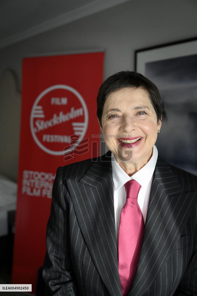 ISABELLA ROSSELLINI AT THE STOCKHOLM FILM FESTIVAL