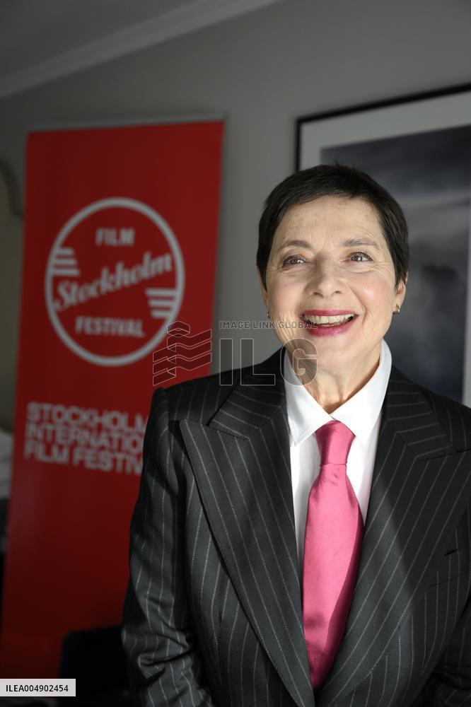 ISABELLA ROSSELLINI AT THE STOCKHOLM FILM FESTIVAL