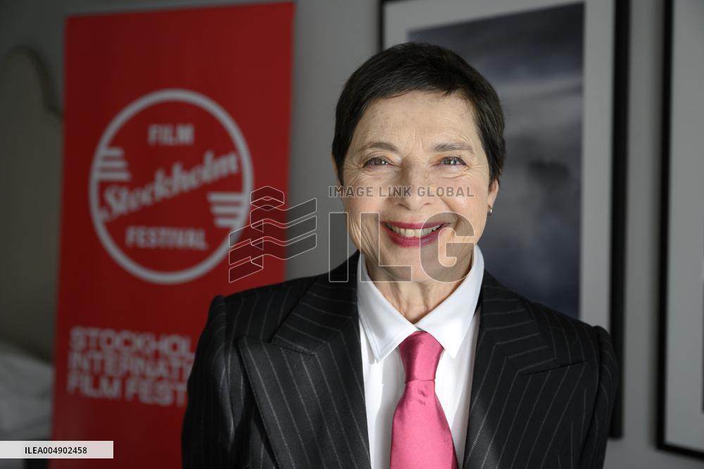 ISABELLA ROSSELLINI AT THE STOCKHOLM FILM FESTIVAL