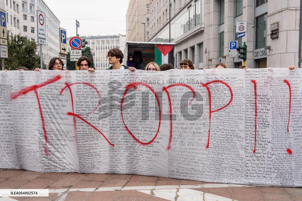 Student Protest Against Meloni And Climate Action - Mila