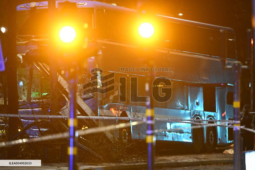 BUS ACCIDENT STOCKHOLM