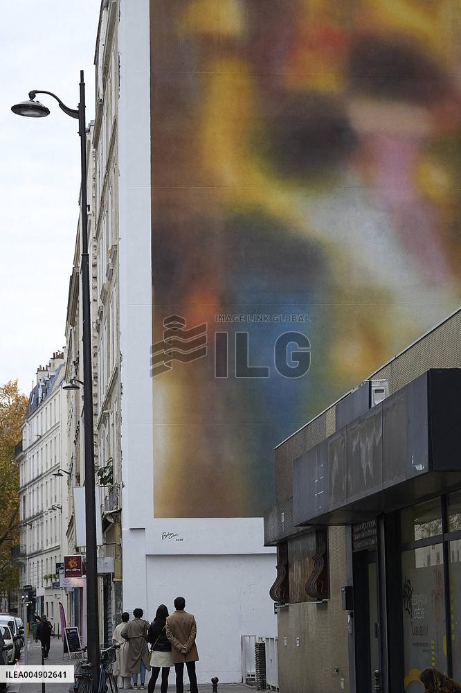 Mural in Tribute to The Victims of The 13 November Attacks - Paris