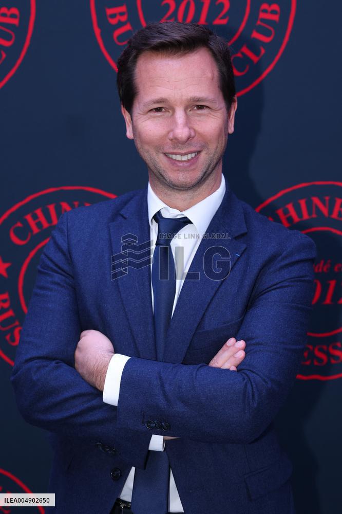 Exclusive - Louis Sarkozy at Chinese Business Club Lunch - Paris