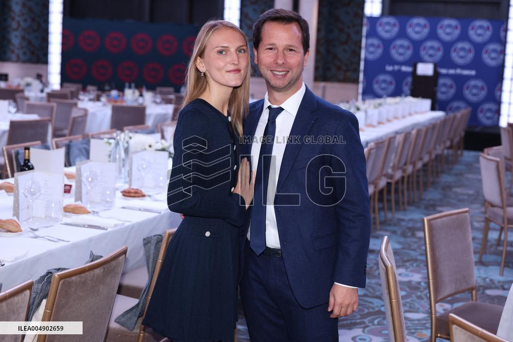 Exclusive - Louis Sarkozy at Chinese Business Club Lunch - Paris