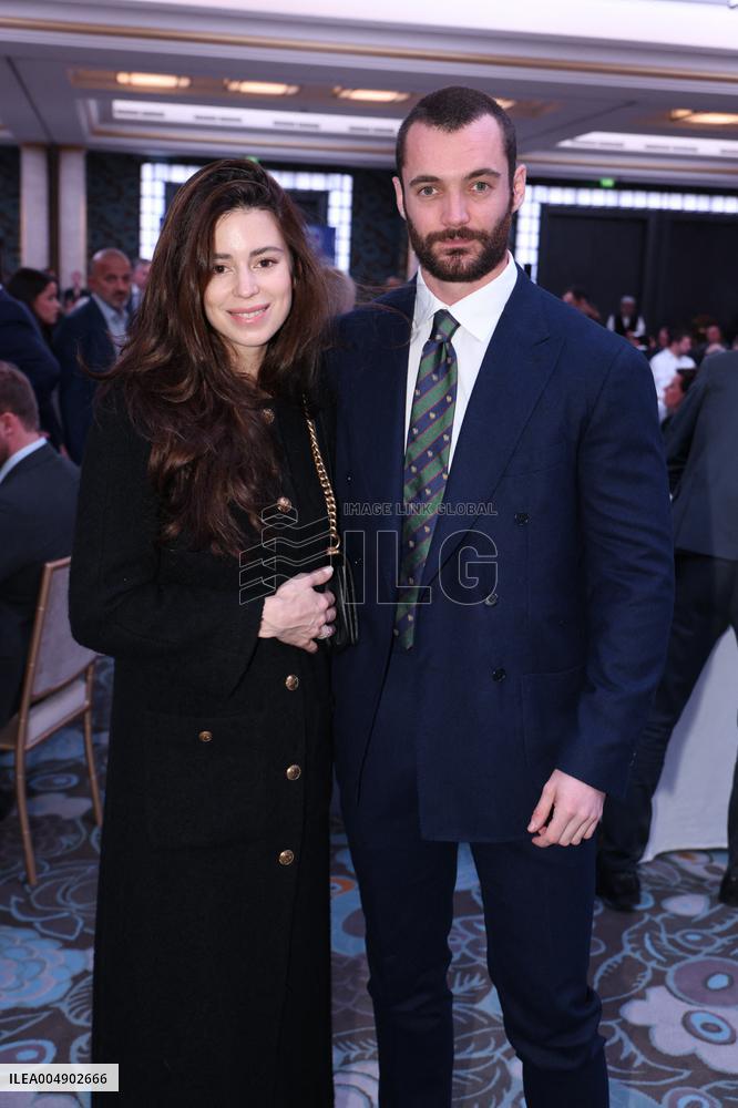 Exclusive - Louis Sarkozy at Chinese Business Club Lunch - Paris