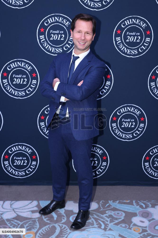 Exclusive - Louis Sarkozy at Chinese Business Club Lunch - Paris