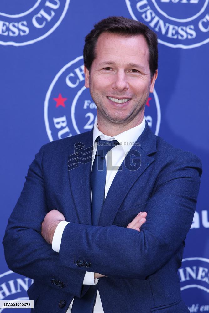 Exclusive - Louis Sarkozy at Chinese Business Club Lunch - Paris