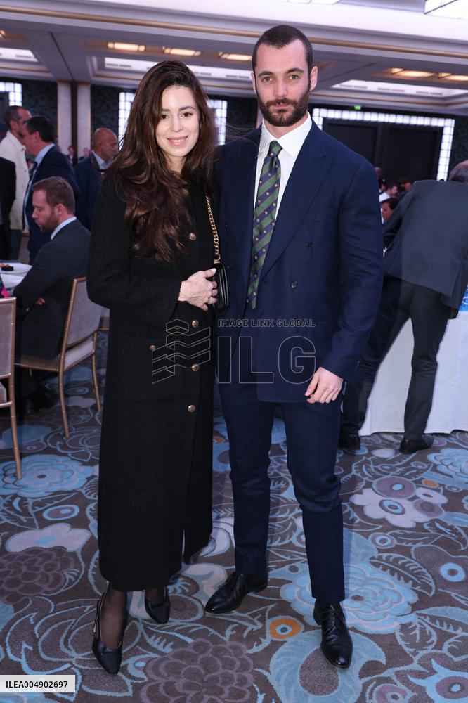 Exclusive - Louis Sarkozy at Chinese Business Club Lunch - Paris