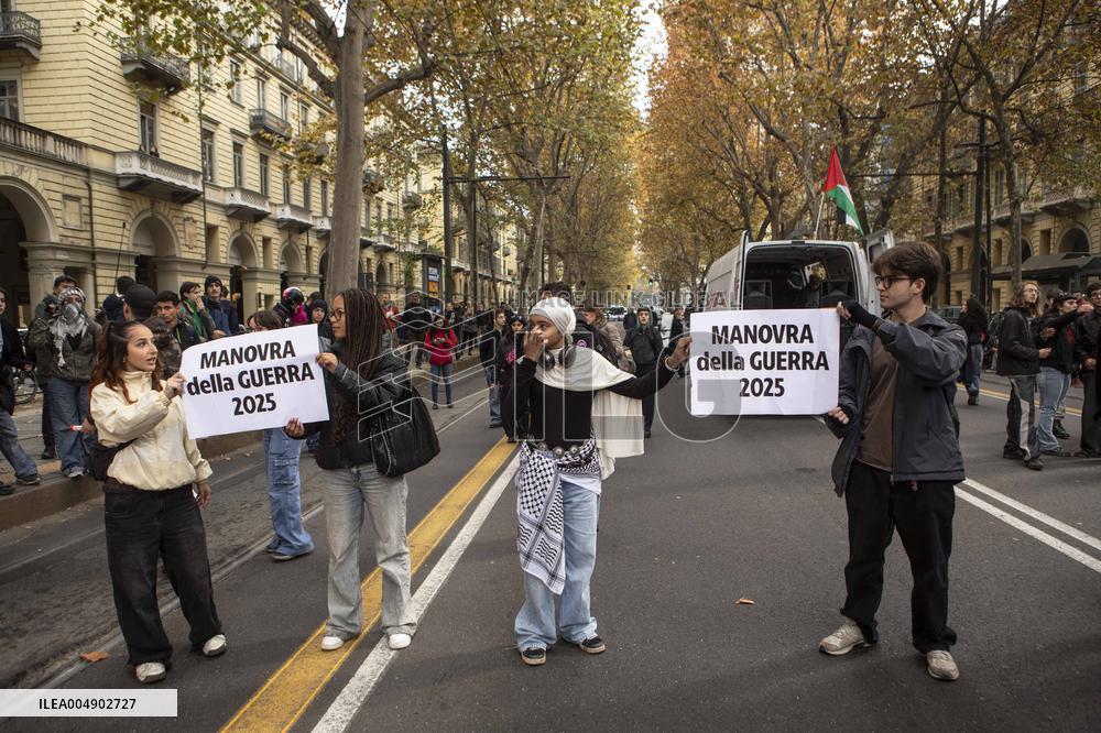 No Meloni Day Protest - Italy