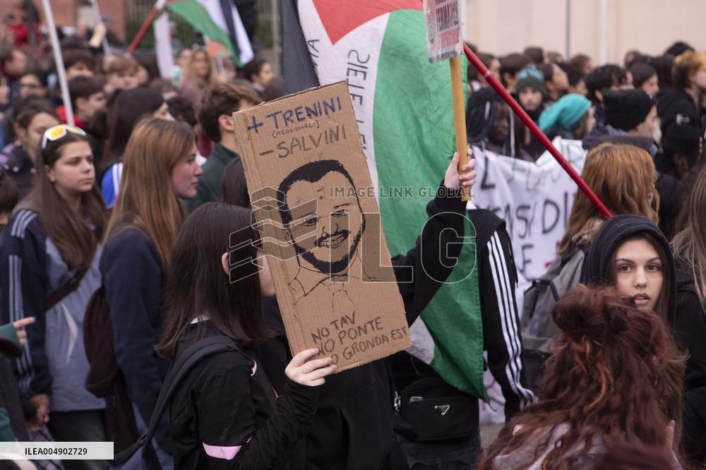 No Meloni Day Protest - Italy