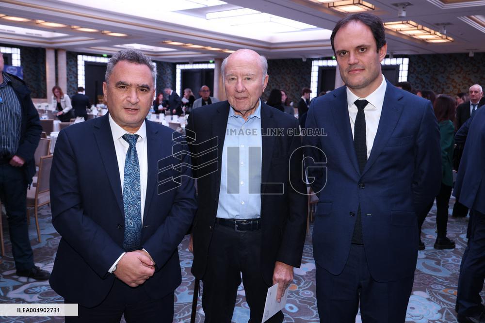 Exclusive - Louis Sarkozy at Chinese Business Club Lunch - Paris