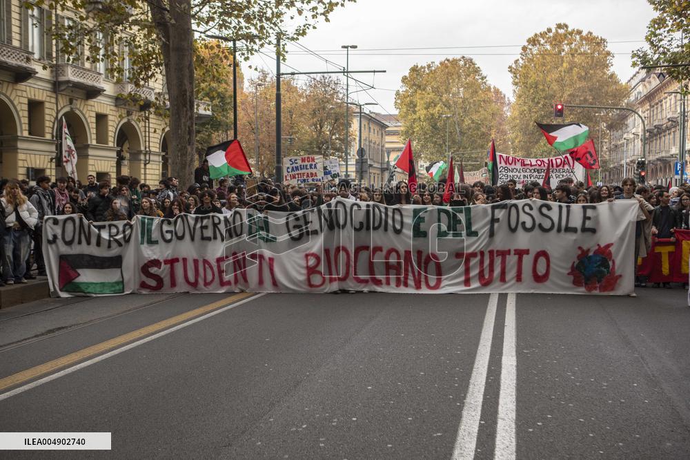 No Meloni Day Protest - Italy