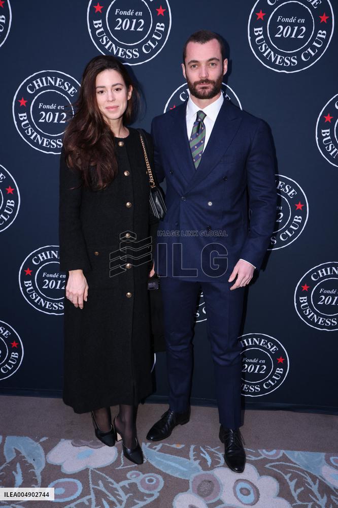Exclusive - Louis Sarkozy at Chinese Business Club Lunch - Paris